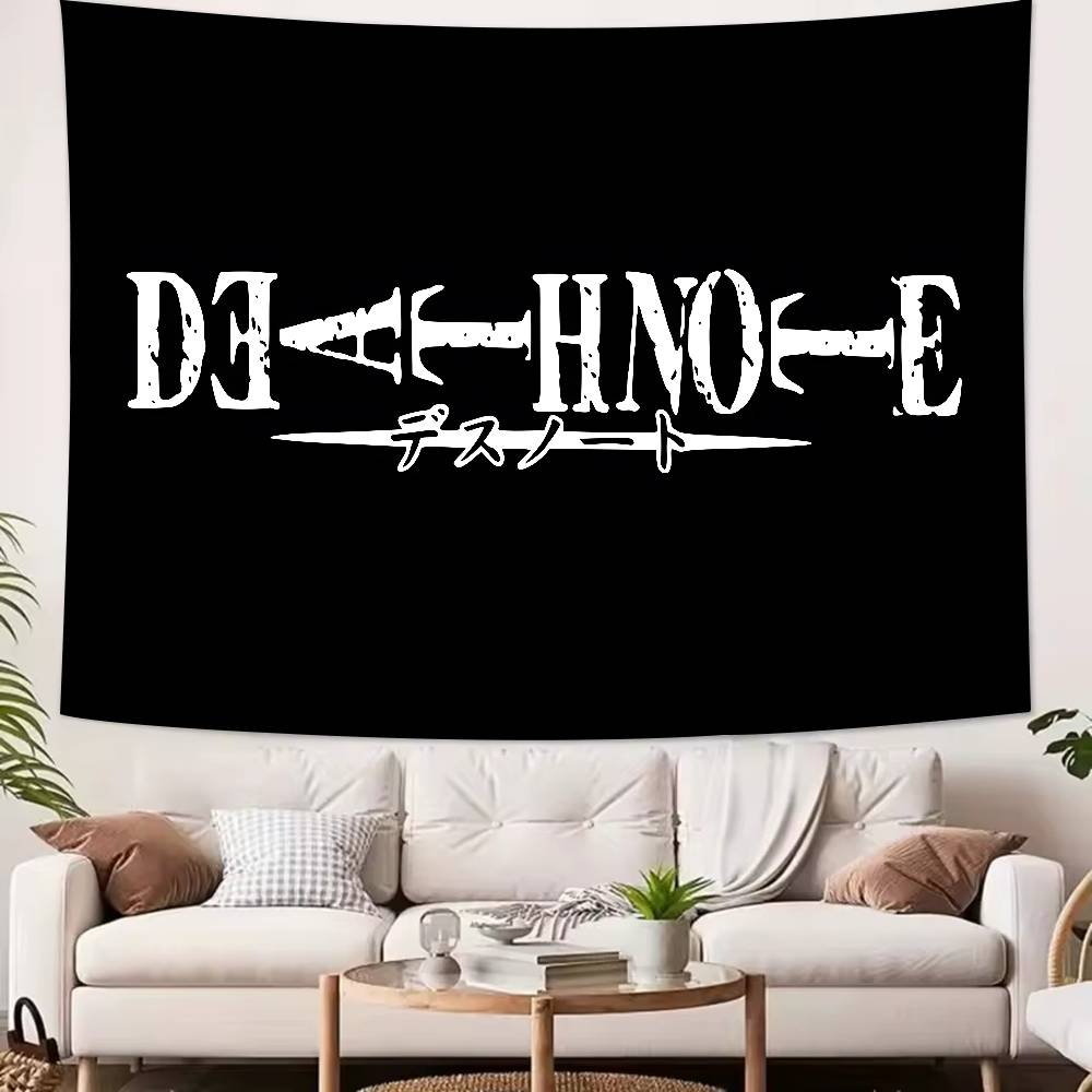 Fashion Hot DDeathS Cool NNote Anime Tapestry Decoration Bedroom Dormitory Background Cloth Holiday Living Room Club Tapestry 74x94cm(29x37in)
Fashion Hot DDeathS Cool NNote Anime Tapestry Decoration Bedroom Dormitory Background Cloth Holiday Living Room Club Tapestry 74x94cm(29x37in)