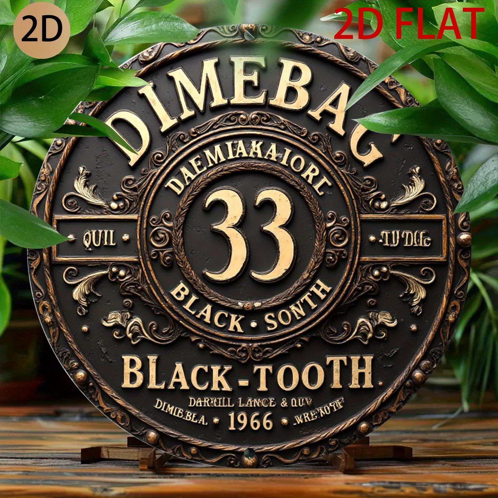 Hisun Tin Sign HD Aluminum Metal Sign Dimebag Black Tooth Round Wall Decor Retro Vintage Music Band Quote Design Tin Poster for Home Man C 20x20cm
Hisun Tin Sign HD Aluminum Metal Sign Dimebag Black Tooth Round Wall Decor Retro Vintage Music Band Quote Design Tin Poster for Home Man C 20x20cm