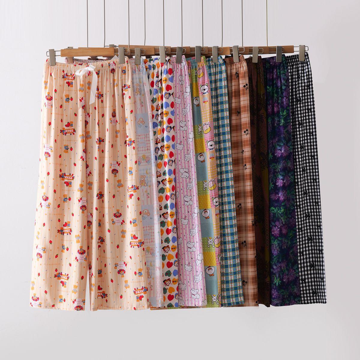 Women s Summer New Wearable Cotton Pants Thin Loose and Casual Home Wide Leg Pants 2XL
Women s Summer New Wearable Cotton Pants Thin Loose and Casual Home Wide Leg Pants 2XL