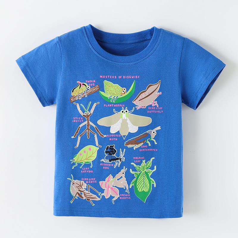 New summer collection: boys’ short-sleeved T-shirts with stylish animal prints – children’s crew-neck tops 90cm(2-3Y) королевский синий
New summer collection: boys’ short-sleeved T-shirts with stylish animal prints – children’s crew-neck tops 90cm(2-3Y) королевский синий