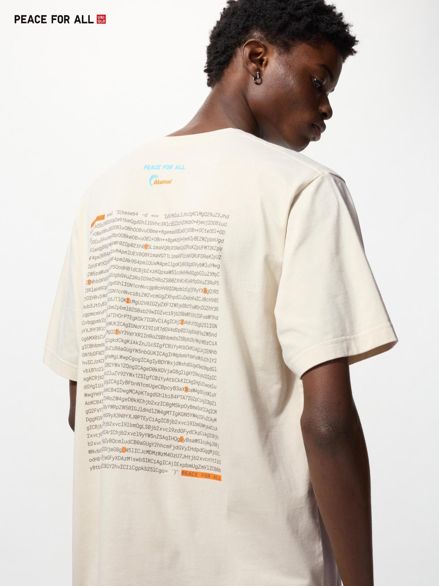 Футболка Uniqlo Peace For All с коротким рукавом и графическим принтом, стандартный крой Akamai 30 NATURAL/UNISEX M
Футболка Uniqlo Peace For All с коротким рукавом и графическим принтом, стандартный крой Akamai 30 NATURAL/UNISEX M