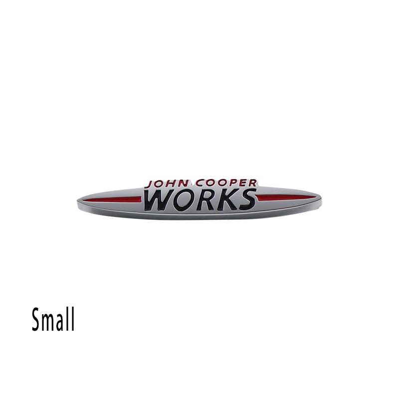 3D Premium John Cooper Works JCW for car Hood Fender trunk Decal Emblem Badge Sticker metal-small
3D Premium John Cooper Works JCW for car Hood Fender trunk Decal Emblem Badge Sticker metal-small
