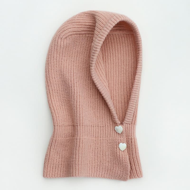 GOCORI PEARL BUTTON BALACLAVA - INDIE PINK Knit Balaclava FREE
GOCORI PEARL BUTTON BALACLAVA - INDIE PINK Knit Balaclava FREE