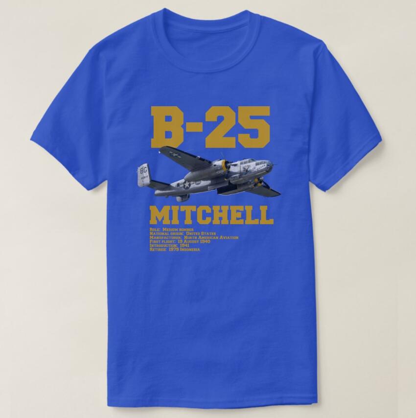 B-25 Mitchell WW2 Plane Men T-Shirt Short Sleeve Casual 100% Cotton O-Neck T Shirt S
B-25 Mitchell WW2 Plane Men T-Shirt Short Sleeve Casual 100% Cotton O-Neck T Shirt S