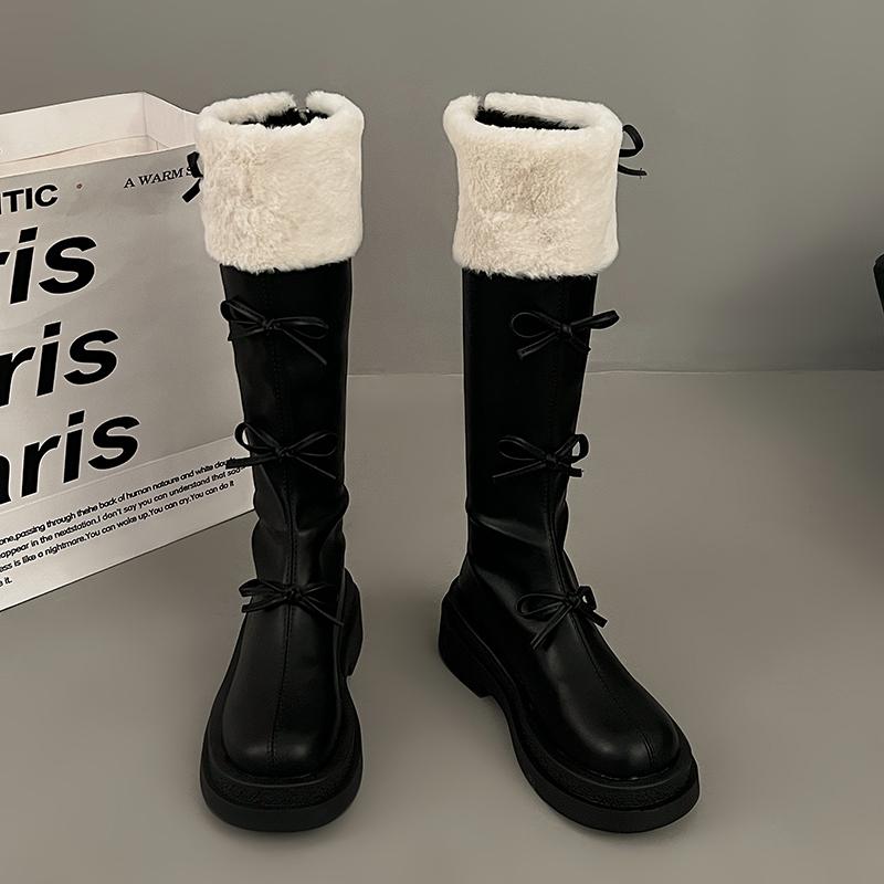 Осень Зима Короткий Плюш Женские Сапоги до Колена Модные Сапоги Рыцаря с Бантом-Бабочкой Длинные Ботильоны Botas Feminino 40
Осень Зима Короткий Плюш Женские Сапоги до Колена Модные Сапоги Рыцаря с Бантом-Бабочкой Длинные Ботильоны Botas Feminino 40