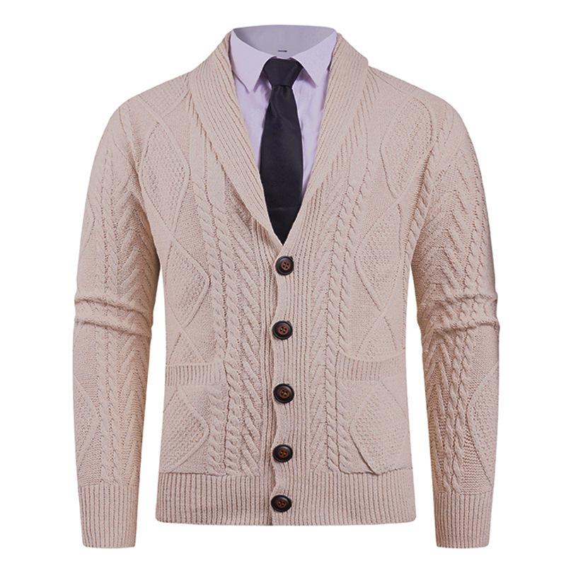 European Size Men s Thick Cable Knit Cardigan Sweater - Autumn/Winter Fashion XL хакі
European Size Men s Thick Cable Knit Cardigan Sweater - Autumn/Winter Fashion XL хакі