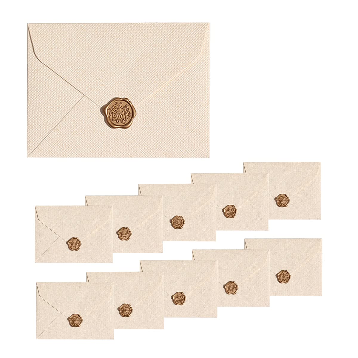 Rajjo 15 Envelopes Simple Plain Sealing Sticker Celebration Greeting Wedding Invitation Card (White)
Rajjo 15 Envelopes Simple Plain Sealing Sticker Celebration Greeting Wedding Invitation Card (White)