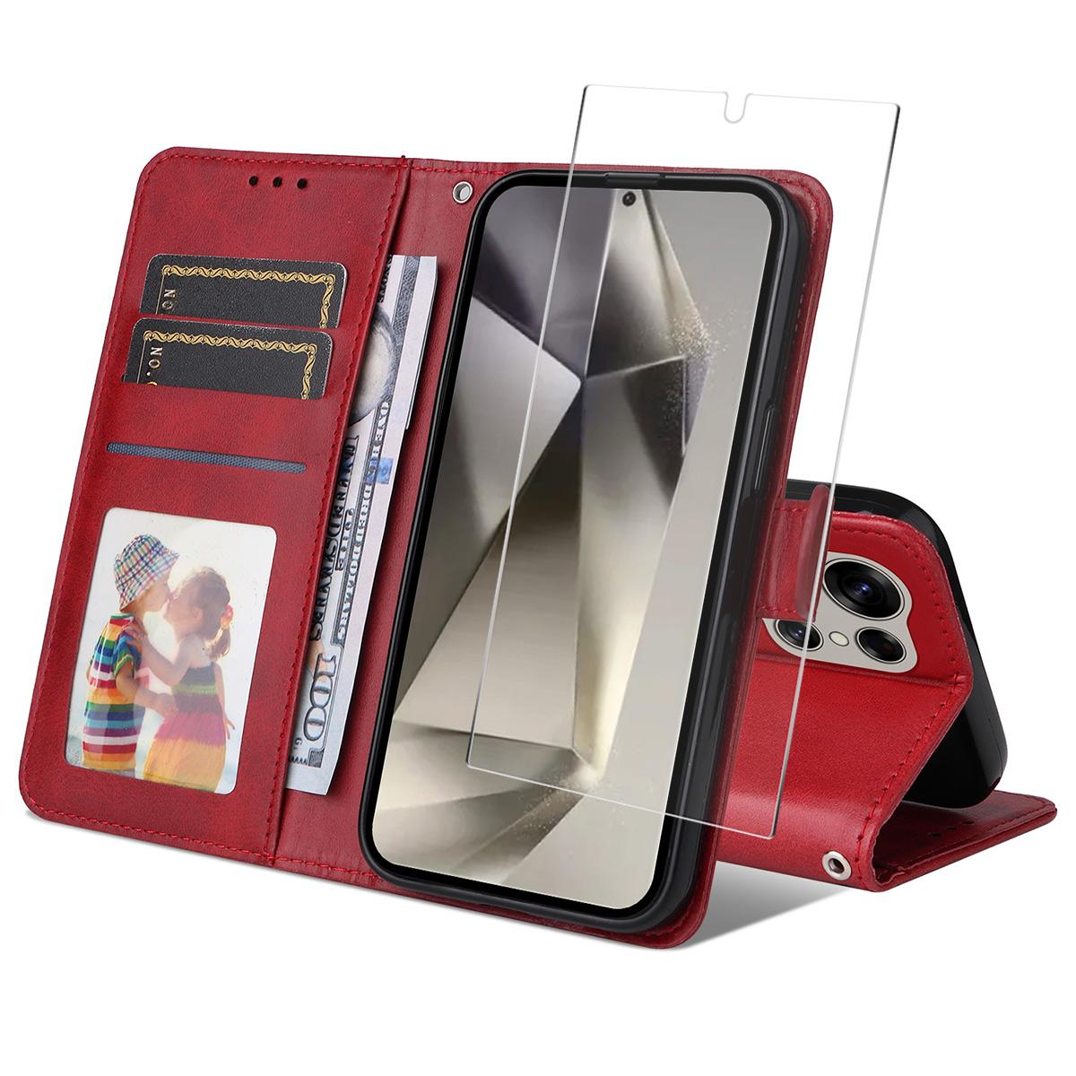 For Samsung Galaxy S25 Ultra PU Leather Wallet Case ENKAY HAT PRINCE Phone Stand Cover with Tempered Glass C
For Samsung Galaxy S25 Ultra PU Leather Wallet Case ENKAY HAT PRINCE Phone Stand Cover with Tempered Glass C