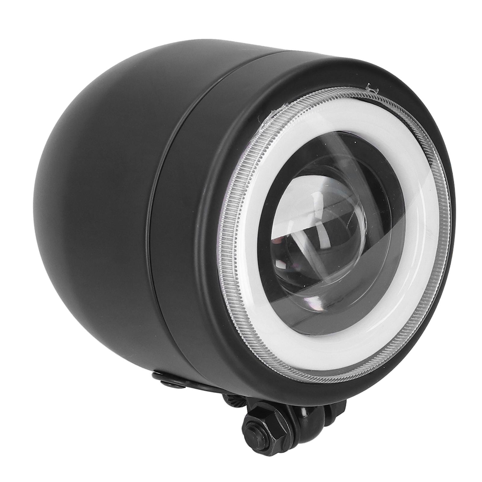 LED Headlight Vintage Round Angel Eye Front Lamp Fit for Motorcycle Cruiser Choppers Bobber Cafe Racer(White Yellow White & Yellow Light
LED Headlight Vintage Round Angel Eye Front Lamp Fit for Motorcycle Cruiser Choppers Bobber Cafe Racer(White Yellow White & Yellow Light