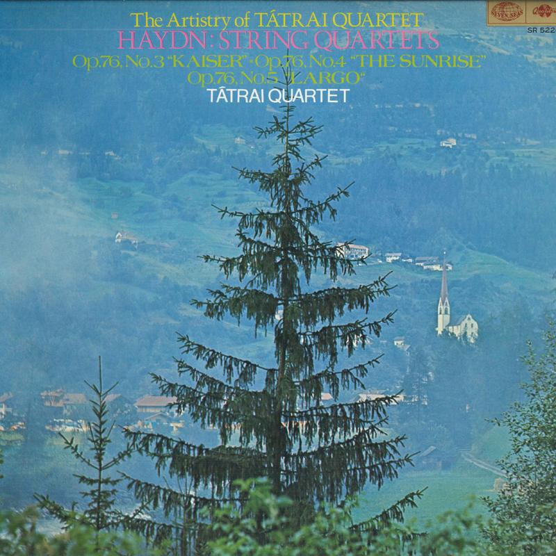 LP Record TATRAI QUARTET - Haydn: String Quartets Kaiser, Sunr SR5220 SEVEN SEAS 1972 Japan Classical
LP Record TATRAI QUARTET - Haydn: String Quartets Kaiser, Sunr SR5220 SEVEN SEAS 1972 Japan Classical
