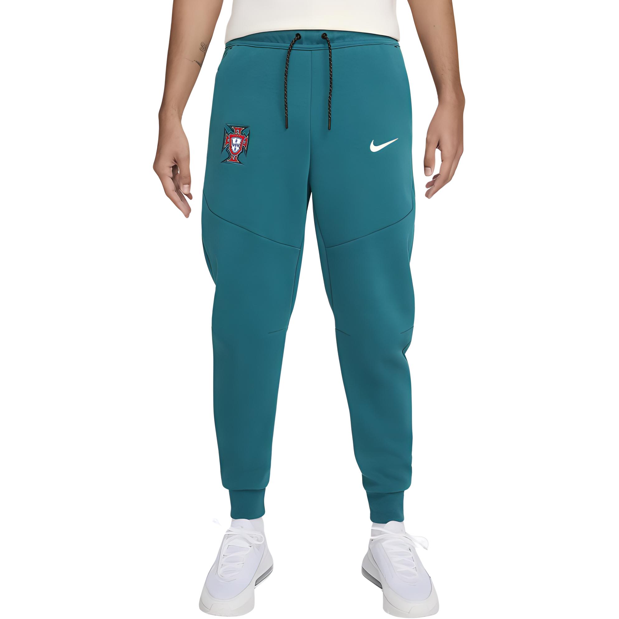 Nike Portugal Tech Fleece Logo Embroidery Pattern Comfortable Mid-Waist Tapered Football Knit Sports Pants Men pants Teal FJ8286-381 S
Nike Portugal Tech Fleece Logo Embroidery Pattern Comfortable Mid-Waist Tapered Football Knit Sports Pants Men pants Teal FJ8286-381 S
