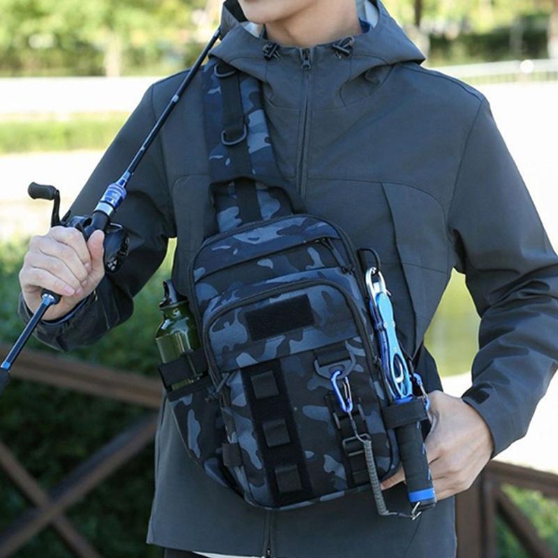 Camping Chest Backpack Tactical Fishing Rod Lure Bag Outdoor Travel Camouflage Crossbody Waist Men Sling Shoulder Bag Fanny Pack
Camping Chest Backpack Tactical Fishing Rod Lure Bag Outdoor Travel Camouflage Crossbody Waist Men Sling Shoulder Bag Fanny Pack