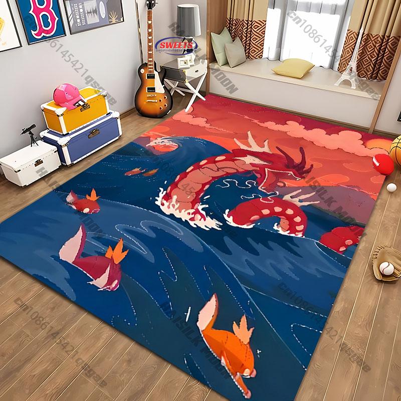 Pokemon Lovers Gift Carpet with Gyarados Print, Living Rooms Bedrooms Sofa King Size Rug,Children s Room Non-slip Decorative Mat 40x60cm
Pokemon Lovers Gift Carpet with Gyarados Print, Living Rooms Bedrooms Sofa King Size Rug,Children s Room Non-slip Decorative Mat 40x60cm