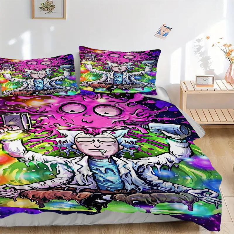 3pcs Rick and Morty Duvet Cover Set, 1 Duvet Cover + 2 Pillowcases (No Insert), High-Definition Print for All Seasons,Durable yy251103008 135x200cm
3pcs Rick and Morty Duvet Cover Set, 1 Duvet Cover + 2 Pillowcases (No Insert), High-Definition Print for All Seasons,Durable yy251103008 135x200cm