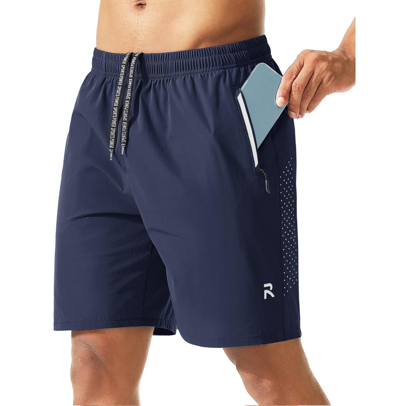 Men’s Stretch Waistband Athletic Shorts with Zipper Pocket Lightweight Quick Dry Breathable Casual Sports Shorts S Темно-синій
Men’s Stretch Waistband Athletic Shorts with Zipper Pocket Lightweight Quick Dry Breathable Casual Sports Shorts S Темно-синій