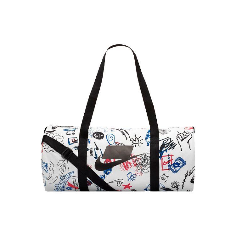 Nike Heritage Printed Polyester Travel Bag Unisex Bags White CQ6302-100 White
Nike Heritage Printed Polyester Travel Bag Unisex Bags White CQ6302-100 White