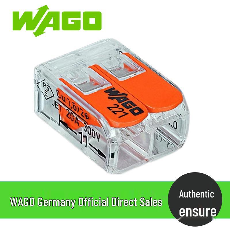 Wago 221-2411 Terminal Adapter: 4 Square Wire, One In/One Out, Stable Connection, Fast Shipping
Wago 221-2411 Terminal Adapter: 4 Square Wire, One In/One Out, Stable Connection, Fast Shipping