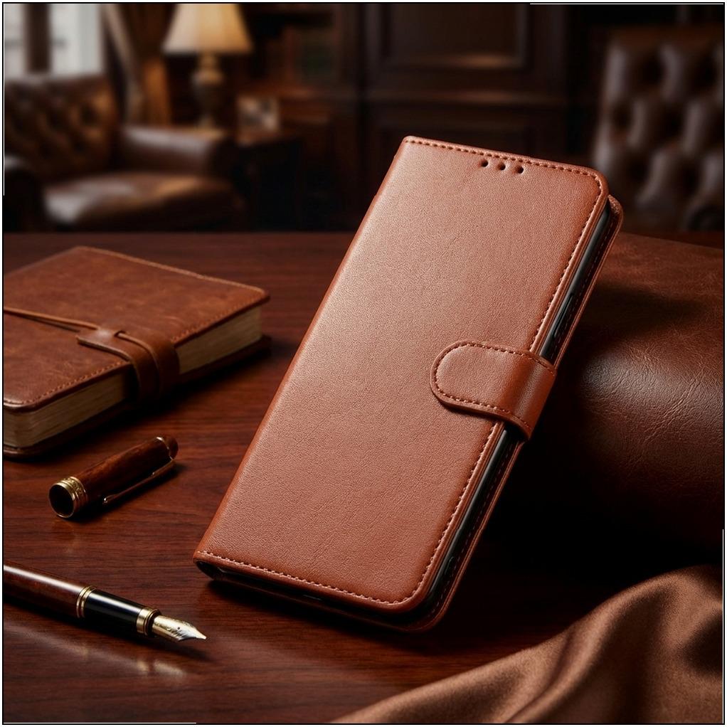 iPhone 17 Pro Max Protective Flip Leather Case (Compatible with iPhone 16, 15, 14/13) 15 Pro Max коричневий
iPhone 17 Pro Max Protective Flip Leather Case (Compatible with iPhone 16, 15, 14/13) 15 Pro Max коричневий
