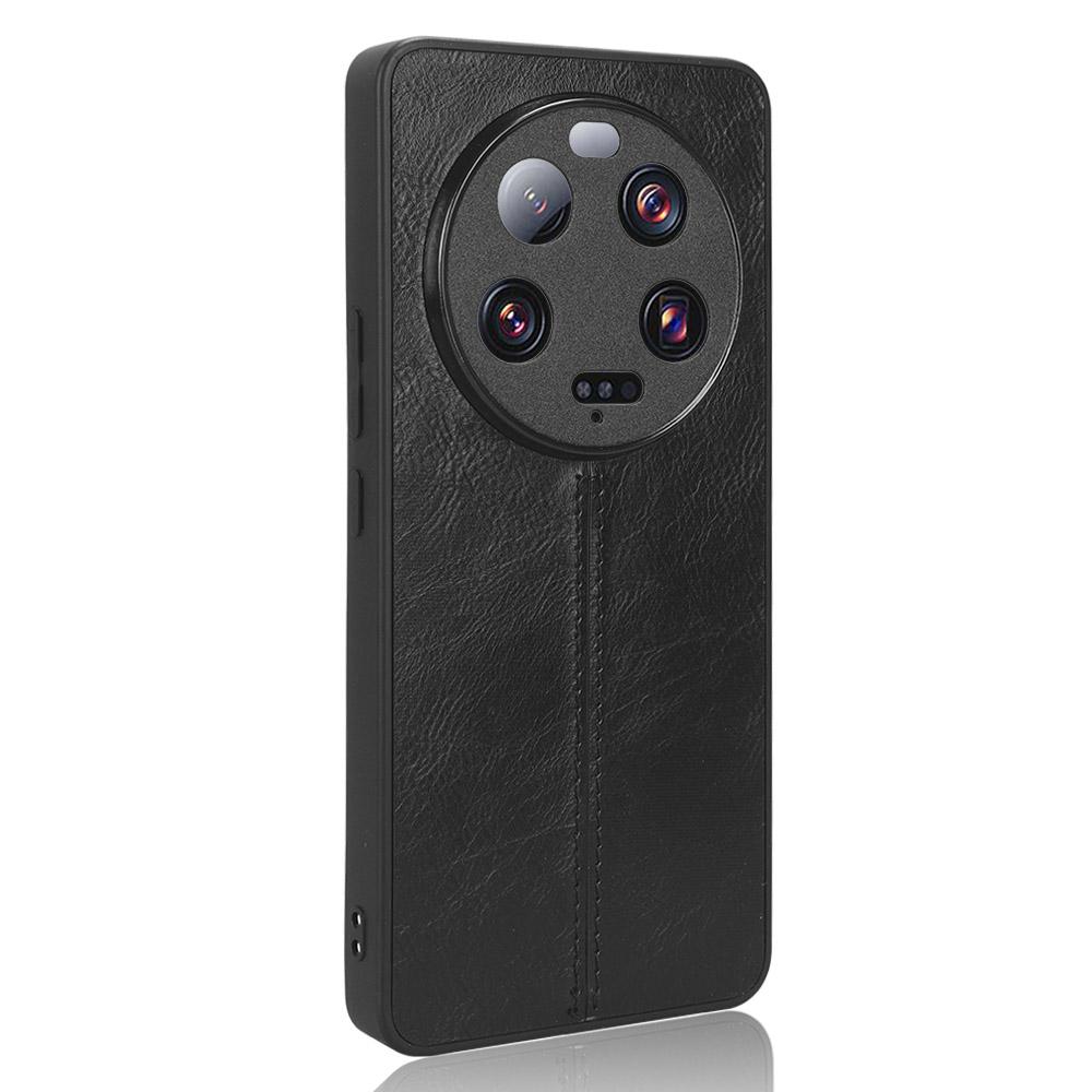 For Xiaomi 13 Ultra Cowhide Texture Phone Cover PU Leather Coated TPU+PC Mobile Case Black
For Xiaomi 13 Ultra Cowhide Texture Phone Cover PU Leather Coated TPU+PC Mobile Case Black