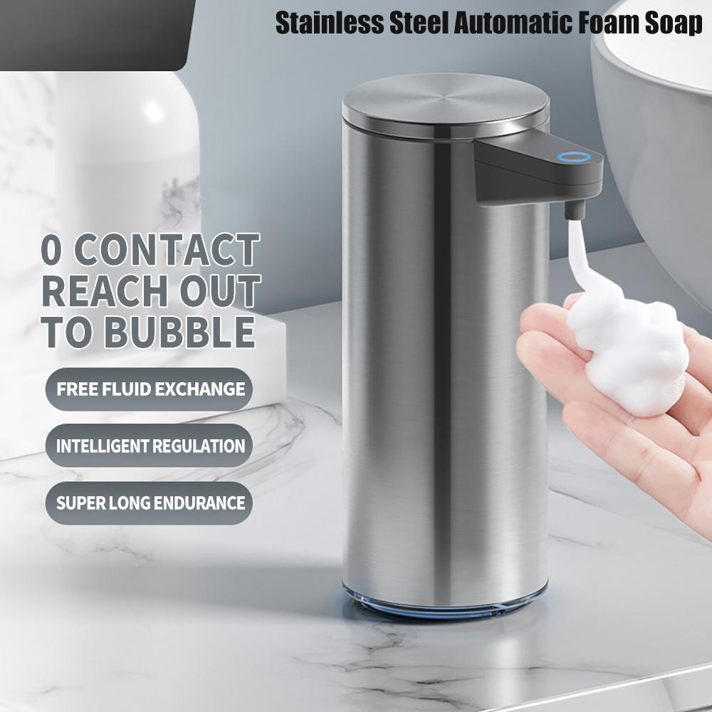 Automatic Foam Soap Dispenser Home Kitchen Electric Infrared Induction Foam Machine Stainless Steel Bathroom Liquid Dispenser
Automatic Foam Soap Dispenser Home Kitchen Electric Infrared Induction Foam Machine Stainless Steel Bathroom Liquid Dispenser