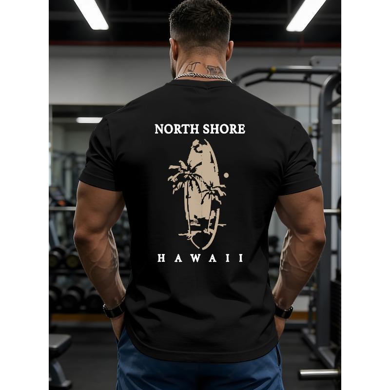 Men S Summer Casual Crew Neck T-Shirt, North Shore Hawaii Surfboard Print, Regular Fit, Short Sleeve, Slight Stretch, Printed Design 4XL чорний
Men S Summer Casual Crew Neck T-Shirt, North Shore Hawaii Surfboard Print, Regular Fit, Short Sleeve, Slight Stretch, Printed Design 4XL чорний