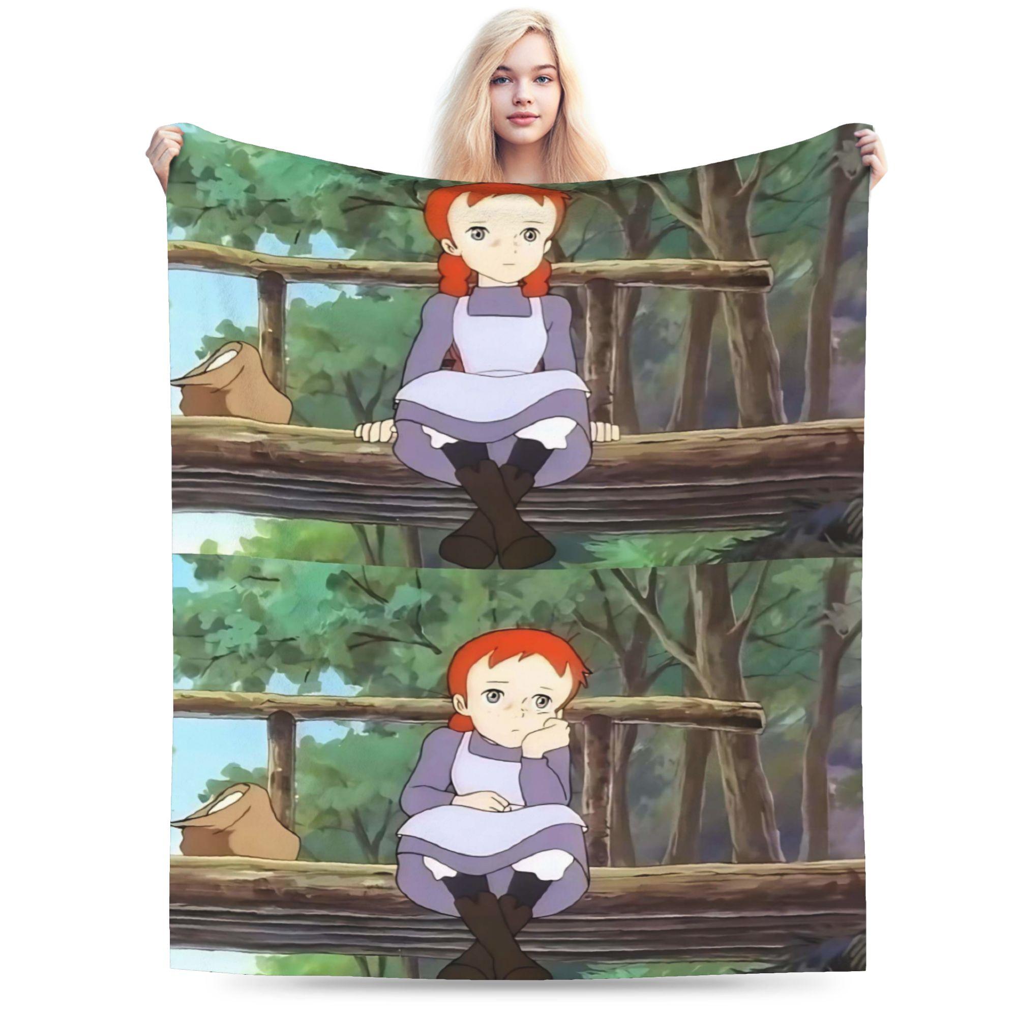 Cartoon manga A-Anne of Green Gables Blanket Soft Fluffy Plush Throw Blanket For Girls Boys Bedroom Flannel Bedspread Bed Cover 75cmx90cm
Cartoon manga A-Anne of Green Gables Blanket Soft Fluffy Plush Throw Blanket For Girls Boys Bedroom Flannel Bedspread Bed Cover 75cmx90cm