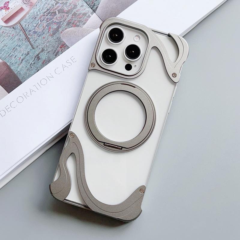 Роскошный безрамный чехол из алюминиевого сплава для iPhone 16 Pro 15 Pro Max для Magsafe, ударопрочный прозрачный чехол из ПК с жесткой магнитной задней крышкой iPhone 15 Pro Max серый
Роскошный безрамный чехол из алюминиевого сплава для iPhone 16 Pro 15 Pro Max для Magsafe, ударопрочный прозрачный чехол из ПК с жесткой магнитной задней крышкой iPhone 15 Pro Max серый