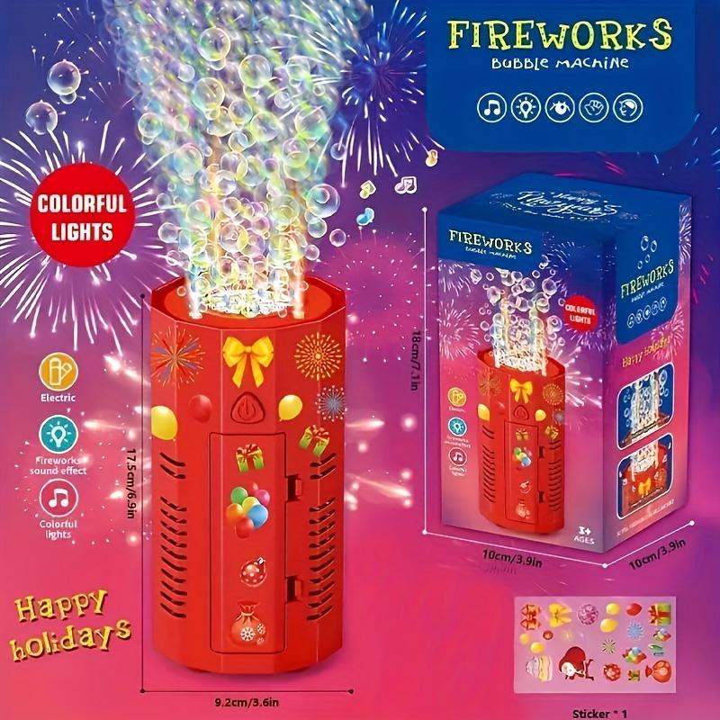 Happy Bubble Machine 12 отверстий со световыми и звуковыми эффектами Праздничная вечеринка Bubble Machine Купленные самостоятельно 4 батарейки типа АА Необходимо купить пузырьковую жидкость
Happy Bubble Machine 12 отверстий со световыми и звуковыми эффектами Праздничная вечеринка Bubble Machine Купленные самостоятельно 4 батарейки типа АА Необходимо купить пузырьковую жидкость