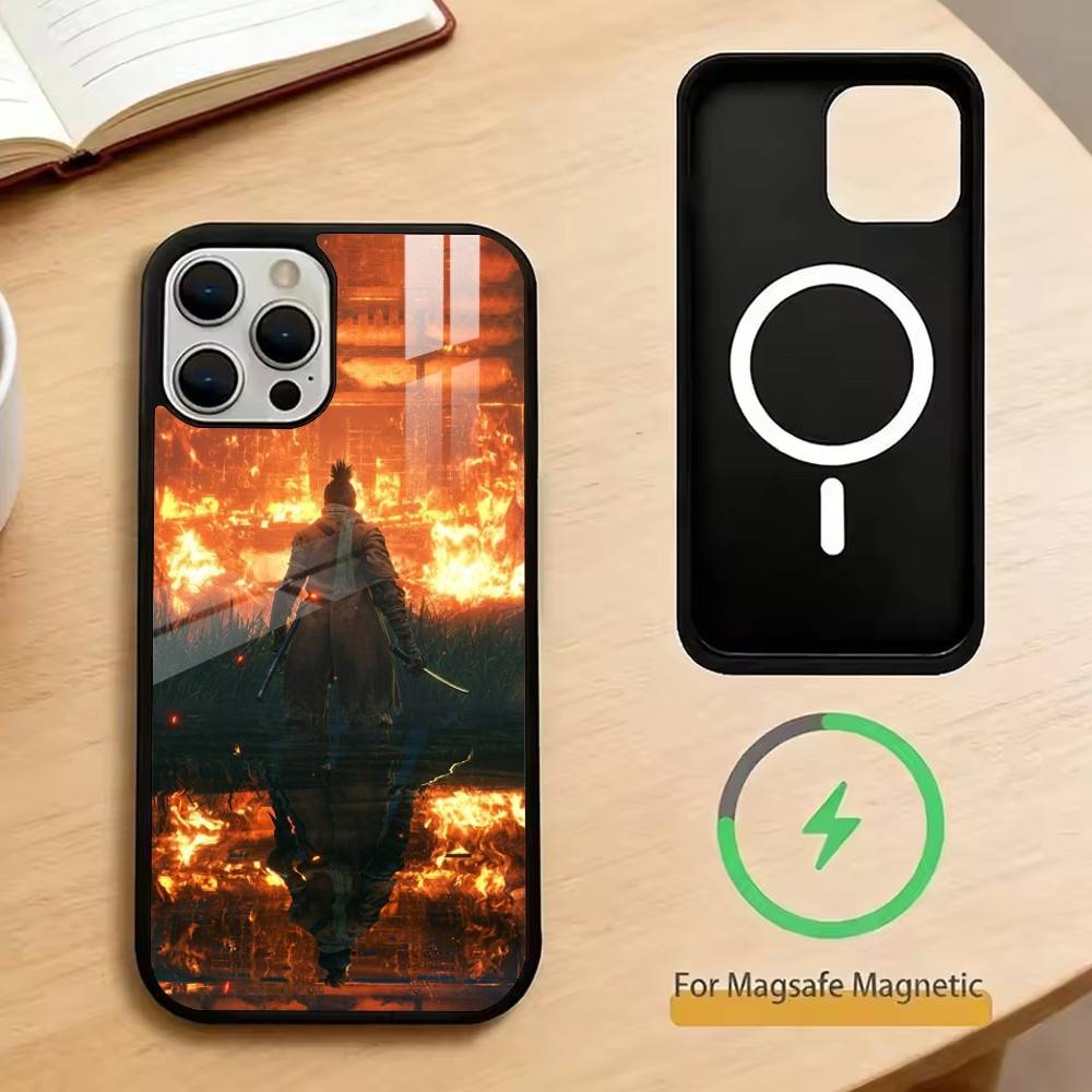 Sekiro Shadows Die Twice Phone Case For iPhone17,16,15,14,13,12,11 Plus,Pro Magnetic For Magsafe Wireless Charging iPhone12
Sekiro Shadows Die Twice Phone Case For iPhone17,16,15,14,13,12,11 Plus,Pro Magnetic For Magsafe Wireless Charging iPhone12