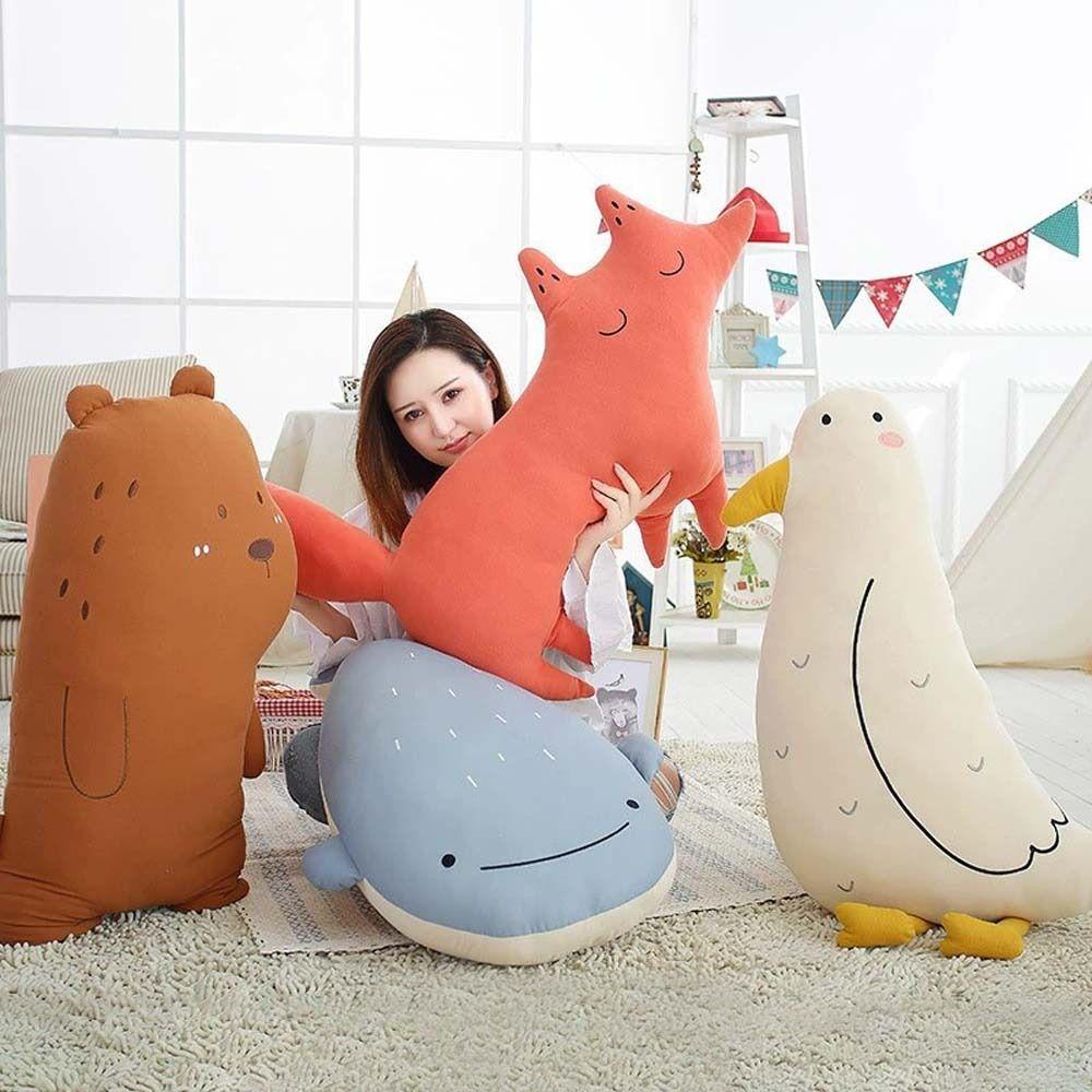 Home Decoration Soft Pillow Bear Plush Toys Stuffed Animals Seabird Plush Pillow Whale Plush Doll синій
Home Decoration Soft Pillow Bear Plush Toys Stuffed Animals Seabird Plush Pillow Whale Plush Doll синій
