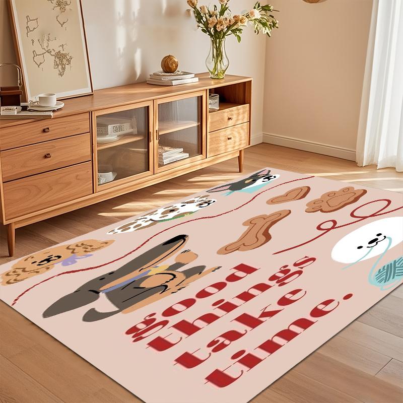 Non-Slip Carpet Home Decor Pink Cartoon Dog Entry Door Mat Soft Rugs for Bedroom Children s Play Mat Gift Washroom Floor Mat 40x60CM
Non-Slip Carpet Home Decor Pink Cartoon Dog Entry Door Mat Soft Rugs for Bedroom Children s Play Mat Gift Washroom Floor Mat 40x60CM