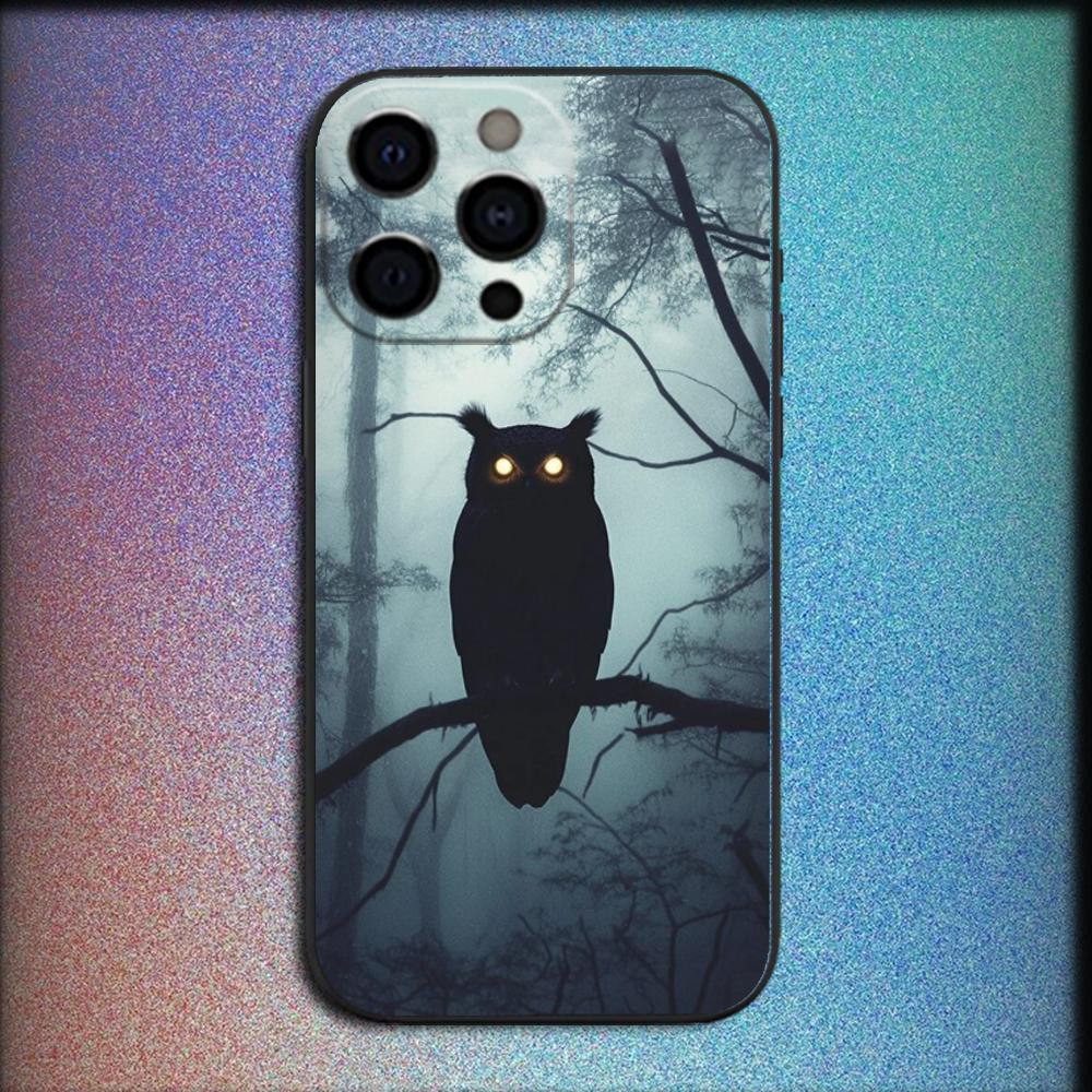 Pet Cute Owl Phone Case For iPhone 16,15,14,13,12,11,Pro,X,XS,Max,XR,Plus,Mini Soft Black Cover iPhone13mini
Pet Cute Owl Phone Case For iPhone 16,15,14,13,12,11,Pro,X,XS,Max,XR,Plus,Mini Soft Black Cover iPhone13mini