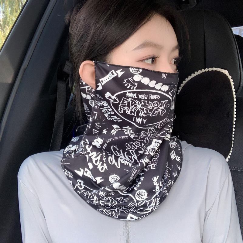 Ice silk sunscreen face mask for women, cycling face towel for men, summer sun protection, UV protection, neck gaiter, neck scarf, ear-hanging face Unisex
Ice silk sunscreen face mask for women, cycling face towel for men, summer sun protection, UV protection, neck gaiter, neck scarf, ear-hanging face Unisex