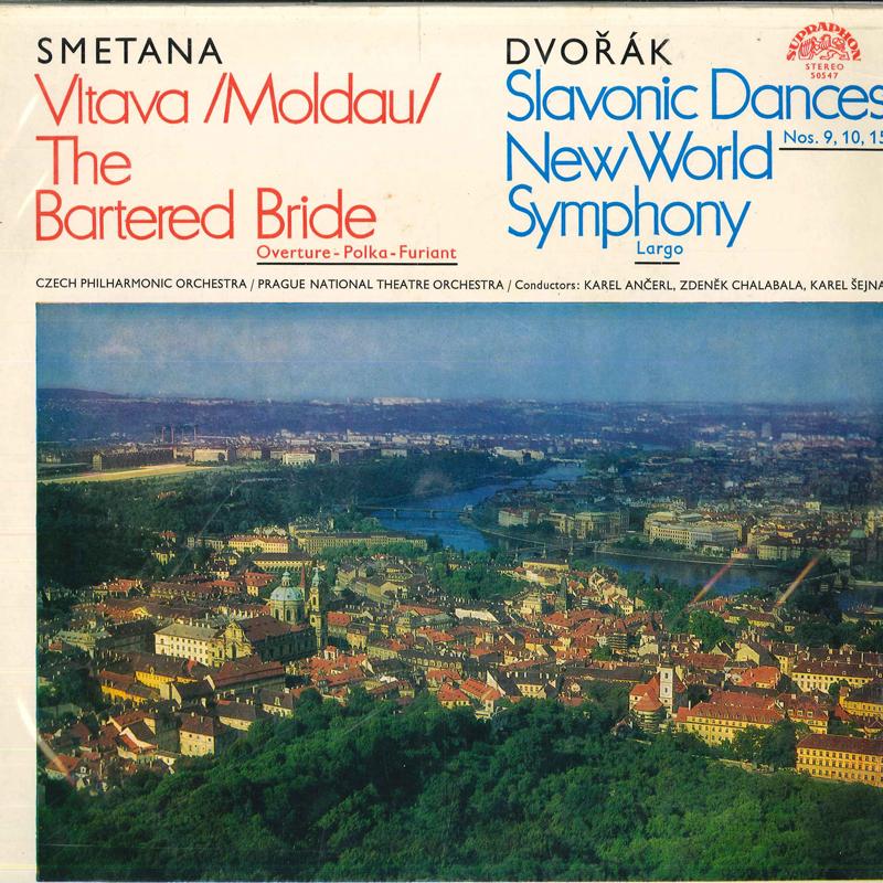 LP Record ANTONN DVOK / BEDICH SMETANA - Vltava (Moldau), The Bartered Bride 50547 Supraphon 1976 Czechoslov Classical Used
LP Record ANTONN DVOK / BEDICH SMETANA - Vltava (Moldau), The Bartered Bride 50547 Supraphon 1976 Czechoslov Classical Used
