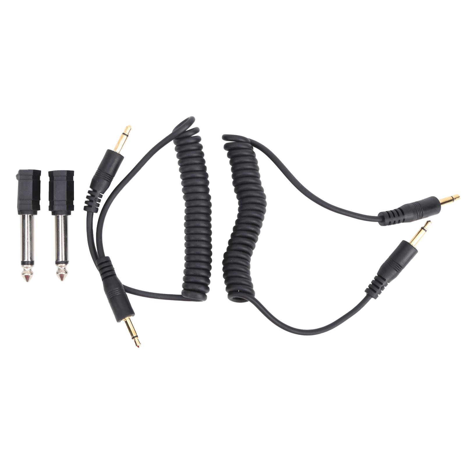 2Pcs Universal Type Digital Camera 3.5mm‑6.35mm Synchronization Connecting Line Cable Set
2Pcs Universal Type Digital Camera 3.5mm‑6.35mm Synchronization Connecting Line Cable Set