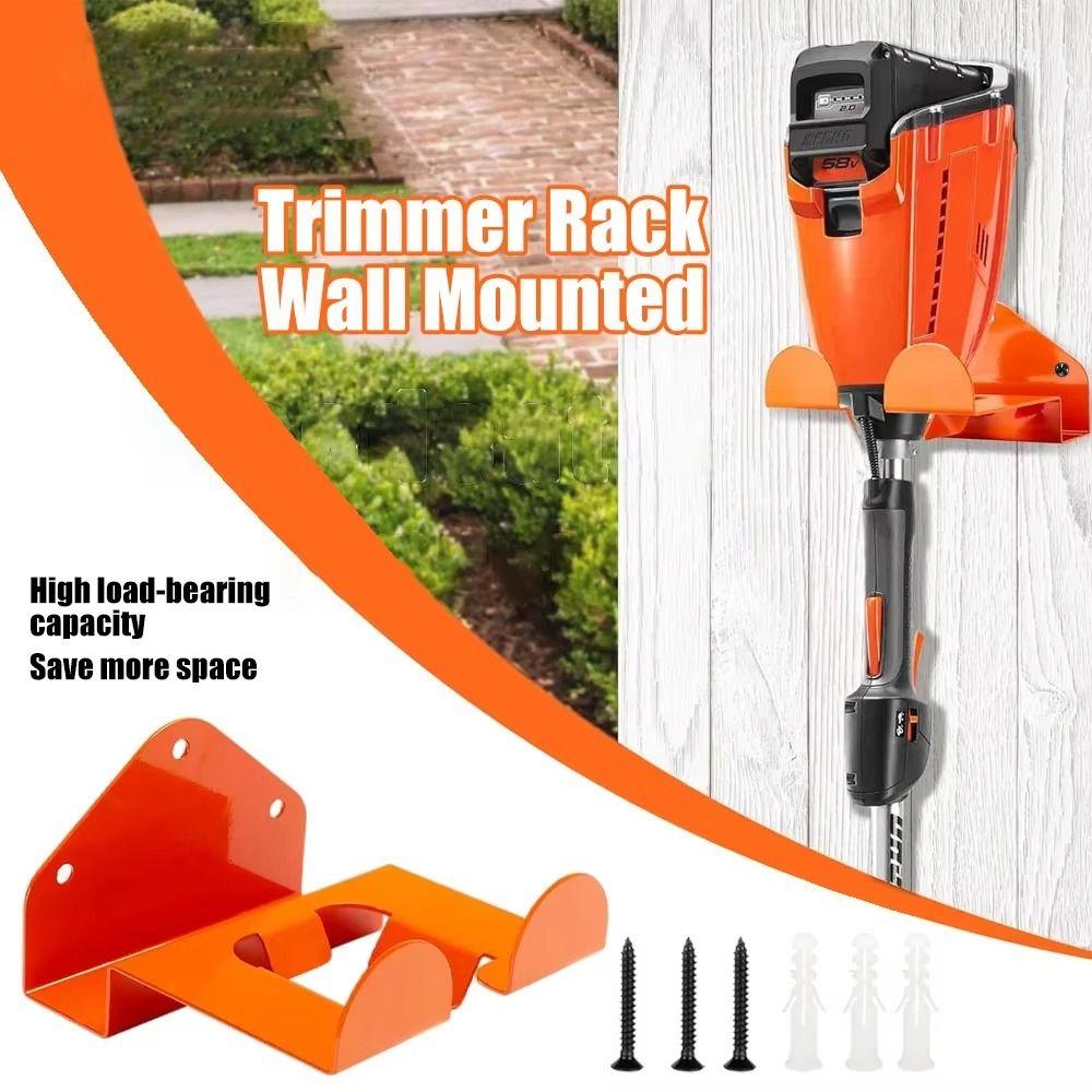 New Wall Mounted Trimmer Rack Heavy Duty Iron Lawn Mower Rack Universal Replacement Garage Storage Hanger for Garage Organizer
New Wall Mounted Trimmer Rack Heavy Duty Iron Lawn Mower Rack Universal Replacement Garage Storage Hanger for Garage Organizer