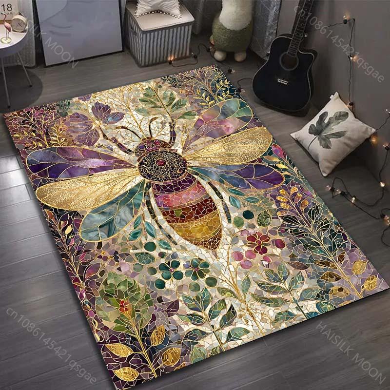 Multiple sizes Mosaic-style bee with flowers Carpet for Living Room Bedroom Sofa Home Decor Rus Non-slip Floor Mat Luxury Gift 40cm x 60cm
Multiple sizes Mosaic-style bee with flowers Carpet for Living Room Bedroom Sofa Home Decor Rus Non-slip Floor Mat Luxury Gift 40cm x 60cm