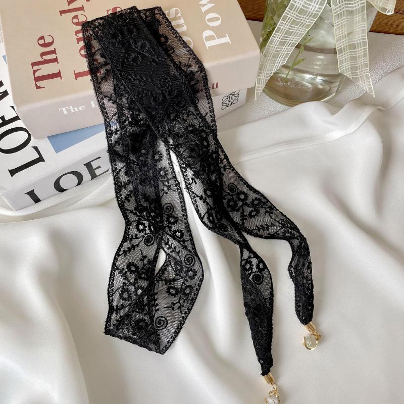 Women s Gentle Daisy Lace Pendant Hair Band Multi-Functional Scarf Belt Long Thin Narrow Ribbon Bag Strap Bag Accessories
Women s Gentle Daisy Lace Pendant Hair Band Multi-Functional Scarf Belt Long Thin Narrow Ribbon Bag Strap Bag Accessories