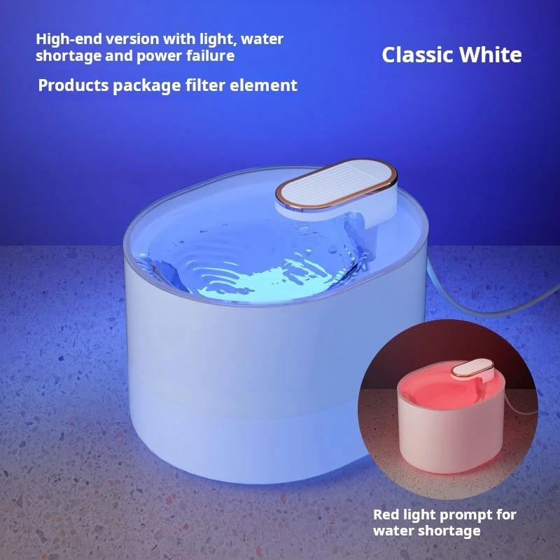 Автоматическая поилка для питьевой воды для домашних животных, интеллектуальное отключение питания, перезаряжаемый диспенсер для воды для кошек, поилка для домашних собак, фонтанчик для питья
Автоматическая поилка для питьевой воды для домашних животных, интеллектуальное отключение питания, перезаряжаемый диспенсер для воды для кошек, поилка для домашних собак, фонтанчик для питья