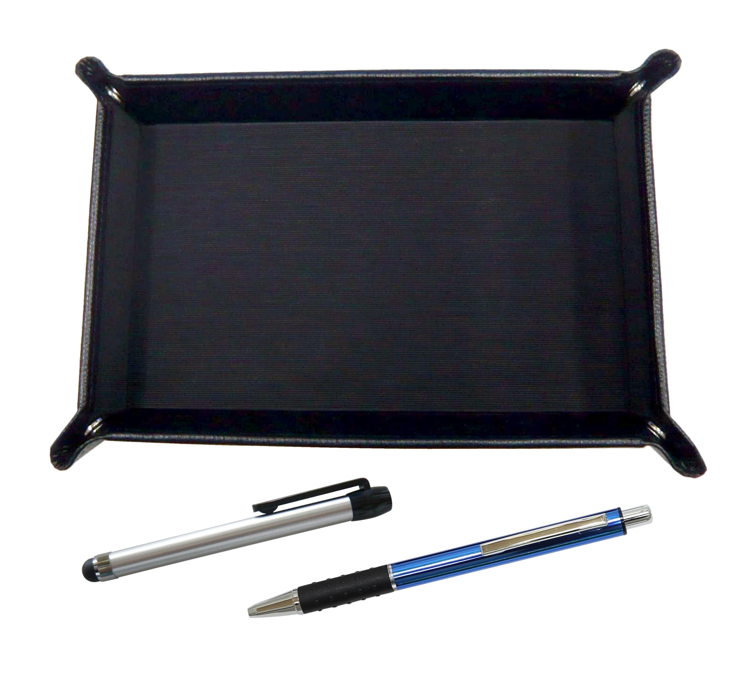 Japanese grained cowhide pen tray black metal touch silver bar and metal pitch grip ballpoint pen set blue & TRASB-ALST-WZ2067BP-L
Japanese grained cowhide pen tray black metal touch silver bar and metal pitch grip ballpoint pen set blue & TRASB-ALST-WZ2067BP-L