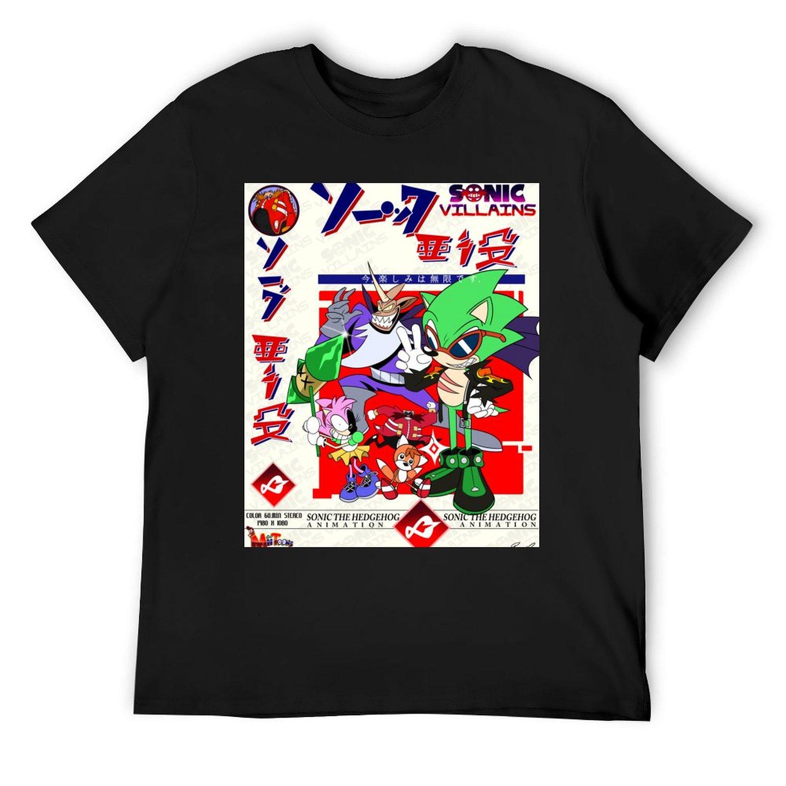 OVA Villains T-Shirt man clothes new edition essential t shirt mens graphic t-shirts funny 4XL
OVA Villains T-Shirt man clothes new edition essential t shirt mens graphic t-shirts funny 4XL