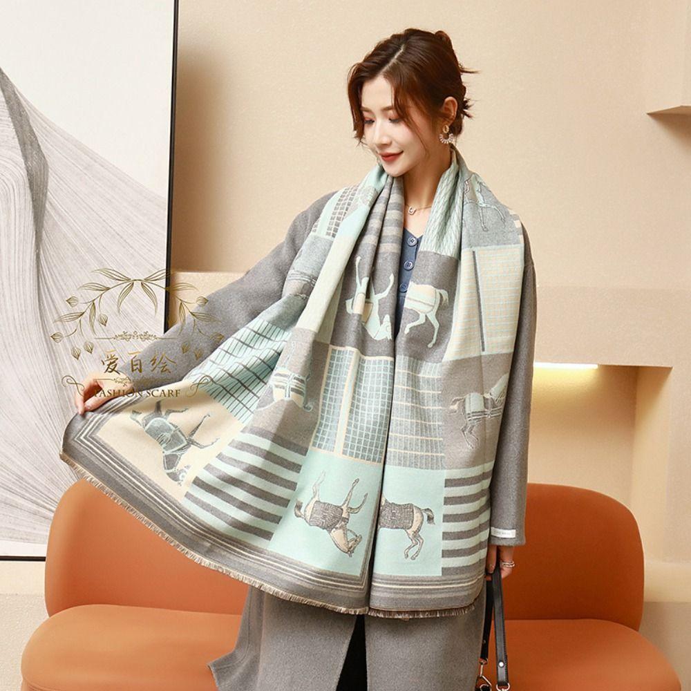 Neckwarmer Long Warm Lattice Shawl Wraps Winter Neck Scarf Cashmere Knitted Scarf Autumn/Winter синий
Neckwarmer Long Warm Lattice Shawl Wraps Winter Neck Scarf Cashmere Knitted Scarf Autumn/Winter синий