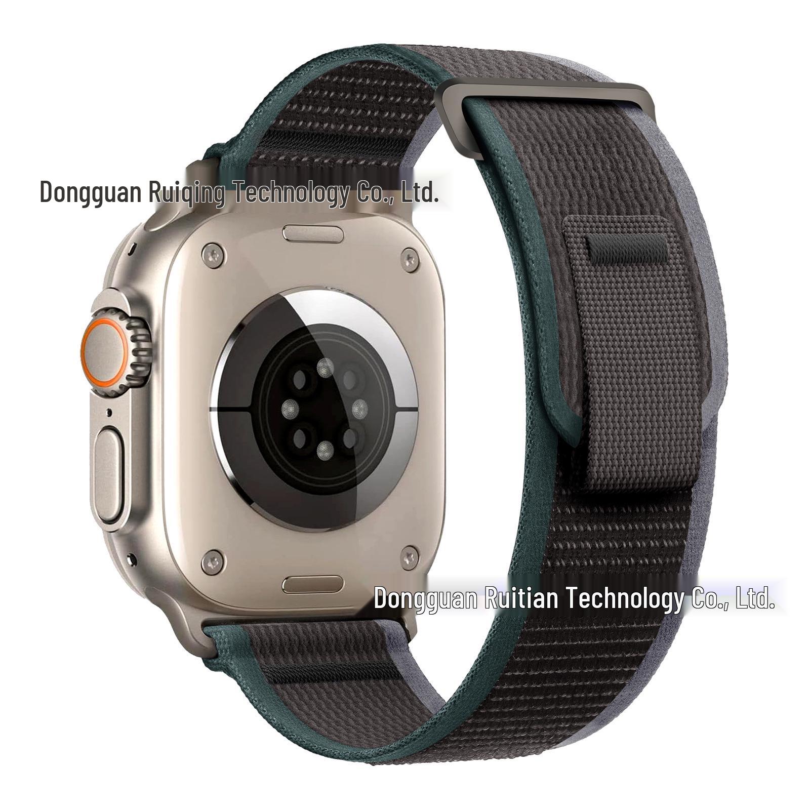 Сверхпрочный нейлоновый плетеный ремешок-петля для Apple iWatch 3-9 поколений 38/40/41/42mm
Сверхпрочный нейлоновый плетеный ремешок-петля для Apple iWatch 3-9 поколений 38/40/41/42mm