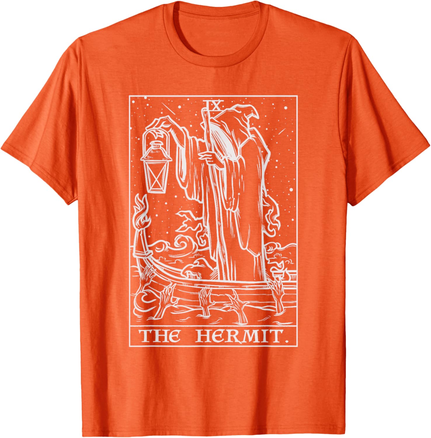 The Hermit Tarot Card Graphic Tee Men s Casual Cotton Short Sleeve T-Shirt Occult 4XL
The Hermit Tarot Card Graphic Tee Men s Casual Cotton Short Sleeve T-Shirt Occult 4XL