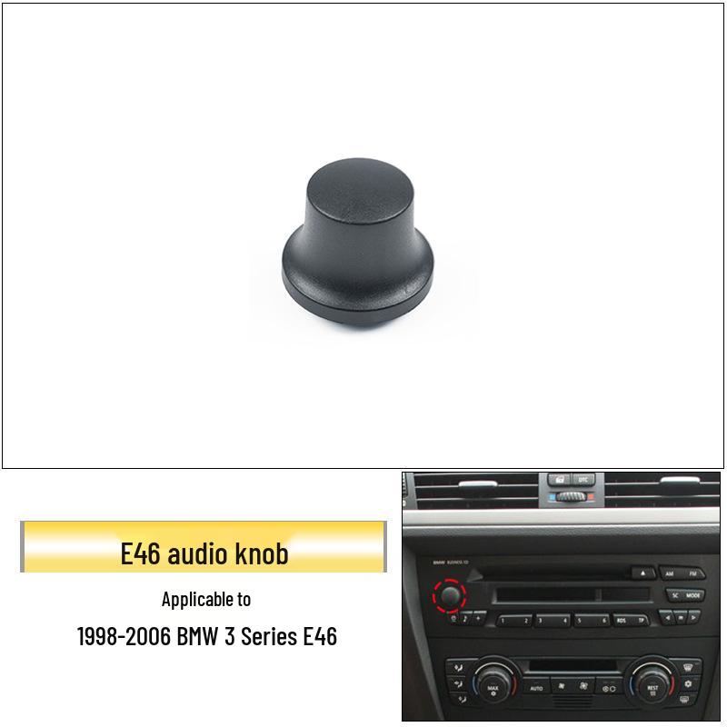 BMW 3, 5, 7 Series E39/E66 Audio Switch Knob Cover for CD Player Volume Control
BMW 3, 5, 7 Series E39/E66 Audio Switch Knob Cover for CD Player Volume Control