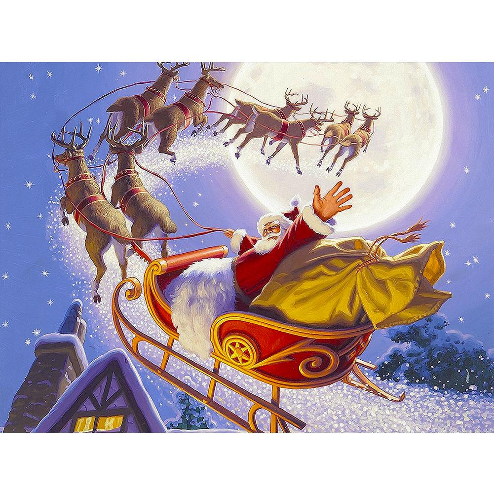 Huacan 5D DIY Полная дрель Алмазная живопись Мозаика Искусство Санта Рождественская стена Декор Алмазная вышивка 
Huacan 5D DIY Полная дрель Алмазная живопись Мозаика Искусство Санта Рождественская стена Декор Алмазная вышивка