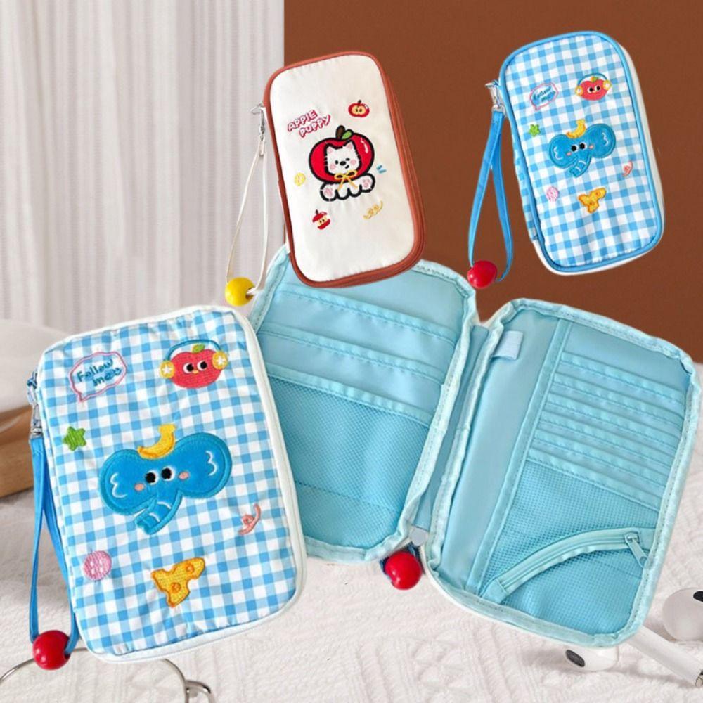 Large Capacity Cute Document Bag Waterproof Documents Passport Organizer Passport Holder Travel Blue Style A
Large Capacity Cute Document Bag Waterproof Documents Passport Organizer Passport Holder Travel Blue Style A