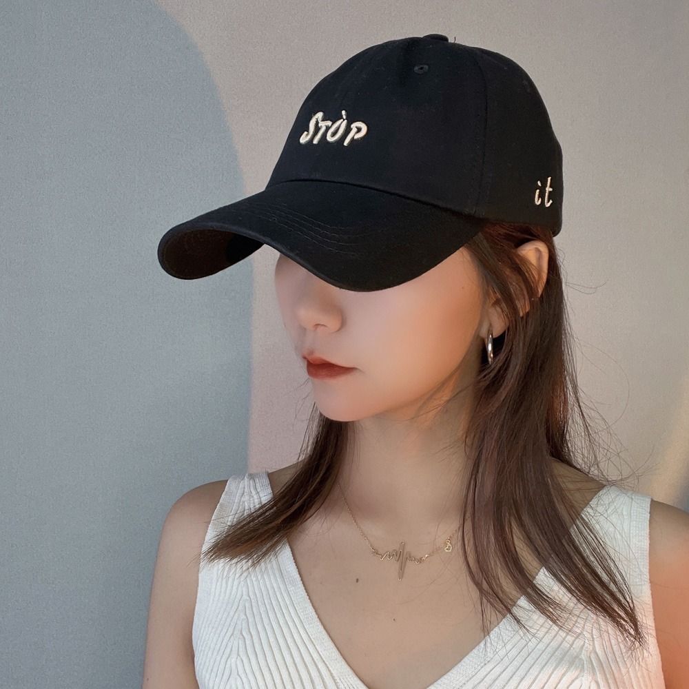 Accessories Sunscreen Hat Korean Style Sun Visor Cotton Women Baseball Cap Adjustable Peaked Cap
Accessories Sunscreen Hat Korean Style Sun Visor Cotton Women Baseball Cap Adjustable Peaked Cap