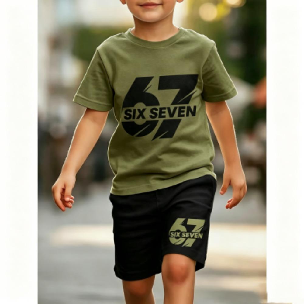 Funny Number 67 Printed 15 Colors Men s T-shirt and Shorts 2 Piece Set Summer Home Outdoor Casual Outfit for Men s and Women s T-shirt Sports Set XXS
Funny Number 67 Printed 15 Colors Men s T-shirt and Shorts 2 Piece Set Summer Home Outdoor Casual Outfit for Men s and Women s T-shirt Sports Set XXS