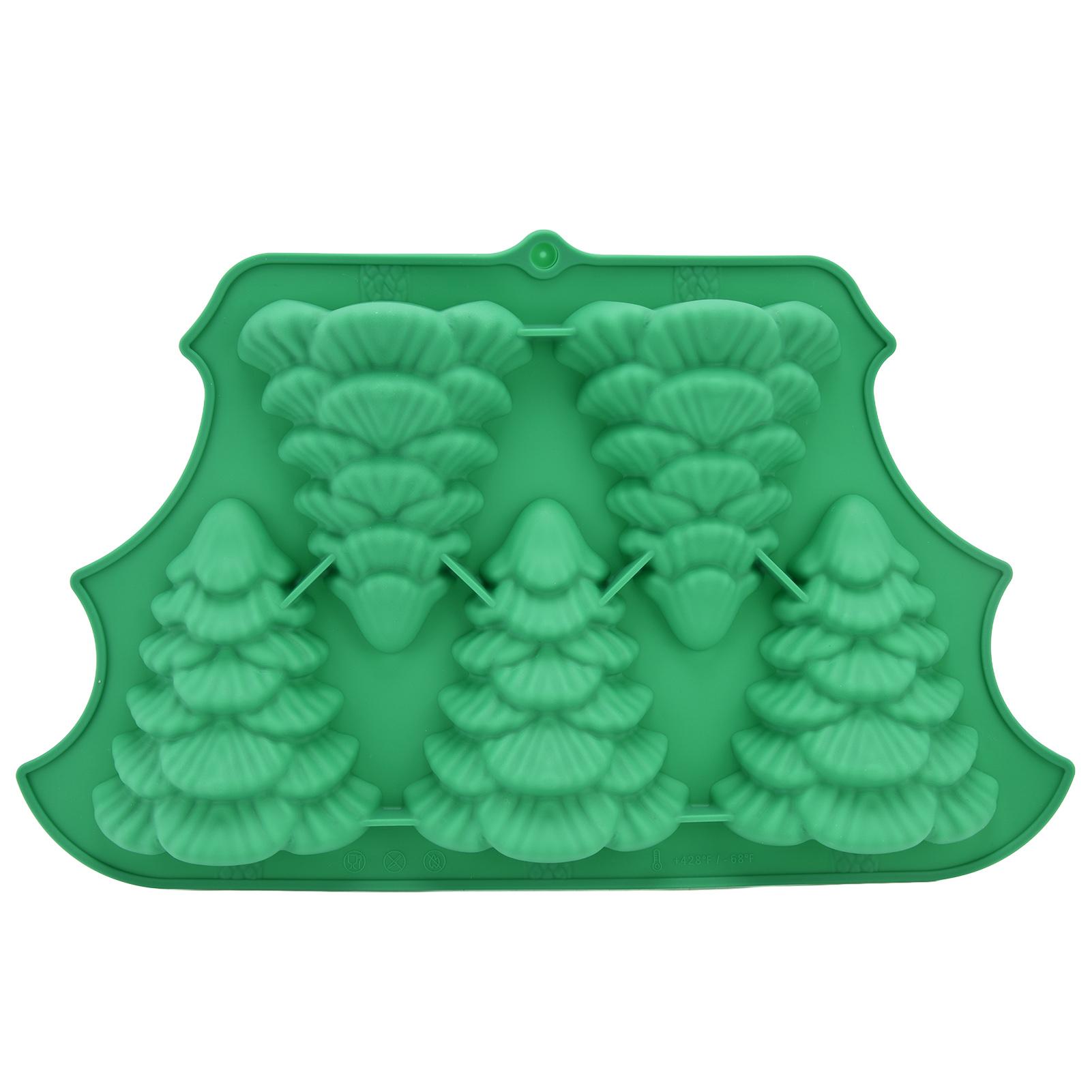 Christmas Tree Silicone Mold Good Heat Resistance Easy to Demold Good Toughness Soft Fondant L(for 6.5-9kg)
Christmas Tree Silicone Mold Good Heat Resistance Easy to Demold Good Toughness Soft Fondant L(for 6.5-9kg)